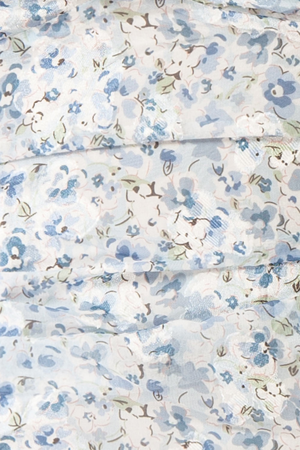 Brigdett Short Floral Dress w/ Ribbon | Boutique 1861 fabric