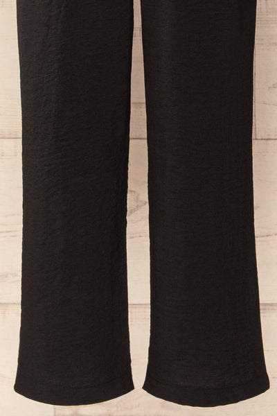 Brizo Black Straight-Leg Pants | La petite garçonne  bottom