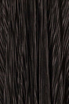 Bromsgrove Short Black Pleated Dress w/ Long Sleeves | La petite garçonne fabric