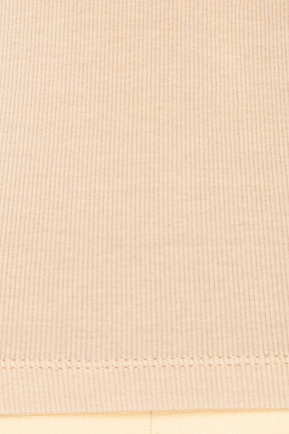 Buckerly Grey Ribbed Fitted Tank Top | La petite garçonne  fabric 