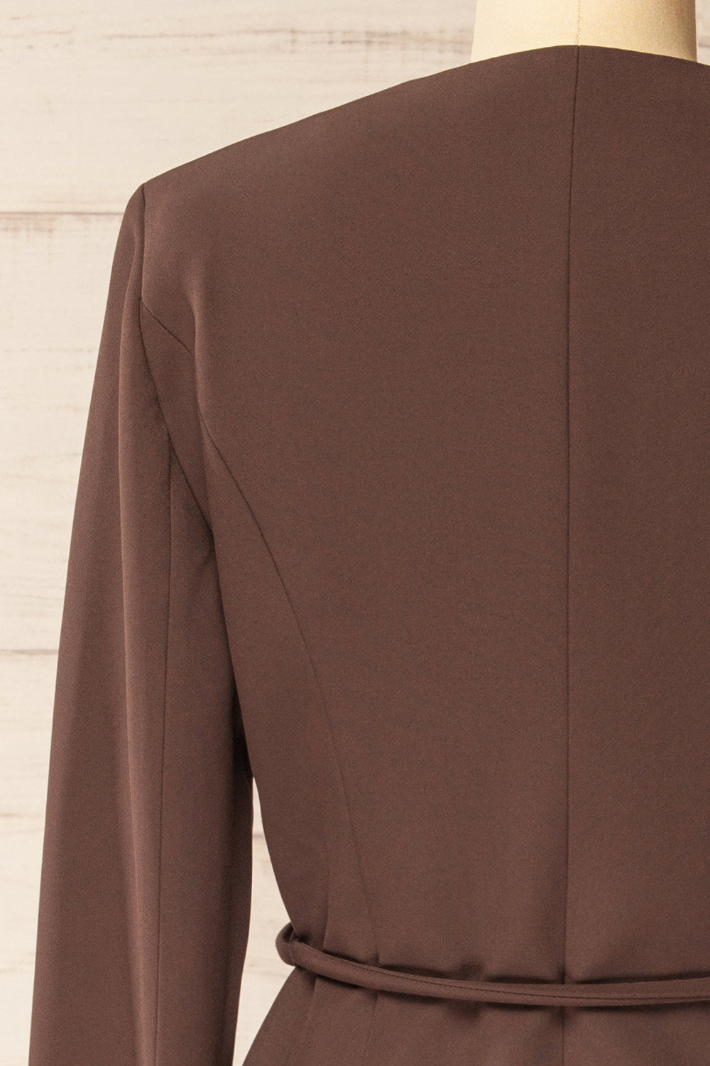 Bundi | Veston Brun avec Poche sur Cordon de Serrage