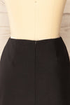Buxton Short Black Skirt w/ Lace Trim | La petite garçonne back