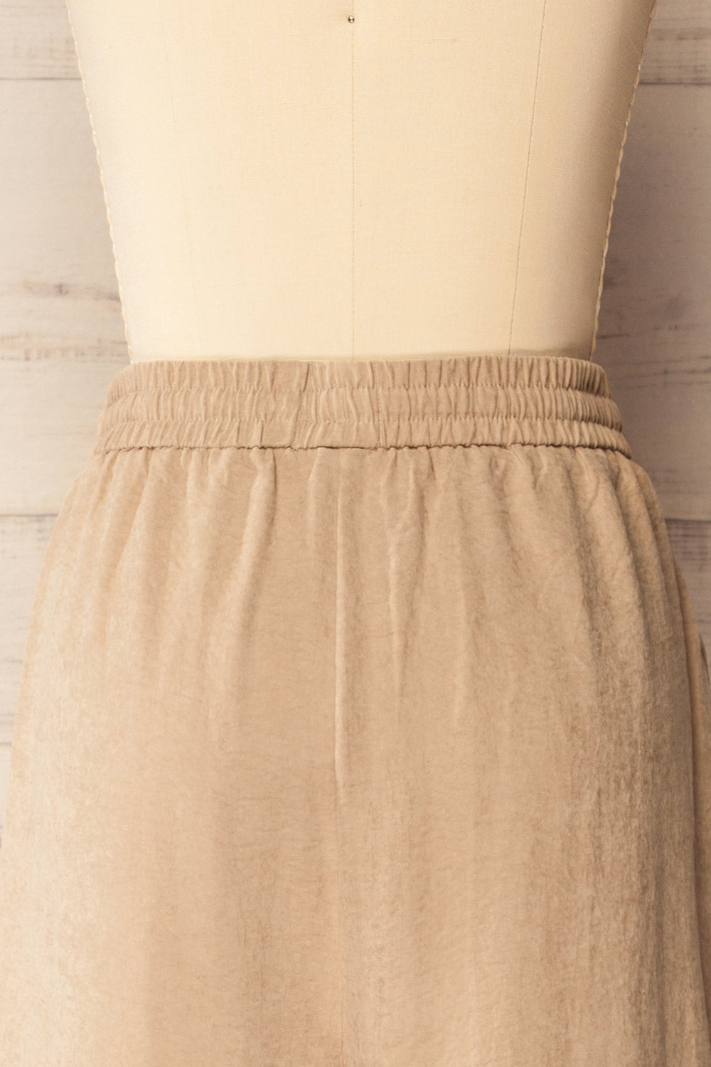 Cabot Beige Loose-Fitted Pants | La petite garçonne back