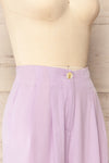 Calbuco High-Waisted Lilac Pants | La petite garçonne side
