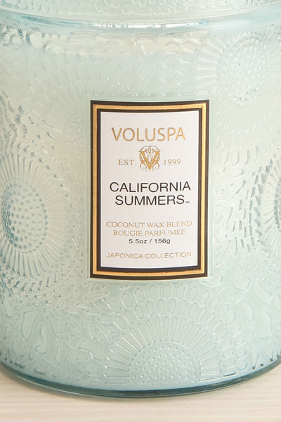 California Summers Small Jar Candle | Maison garçonne close-up