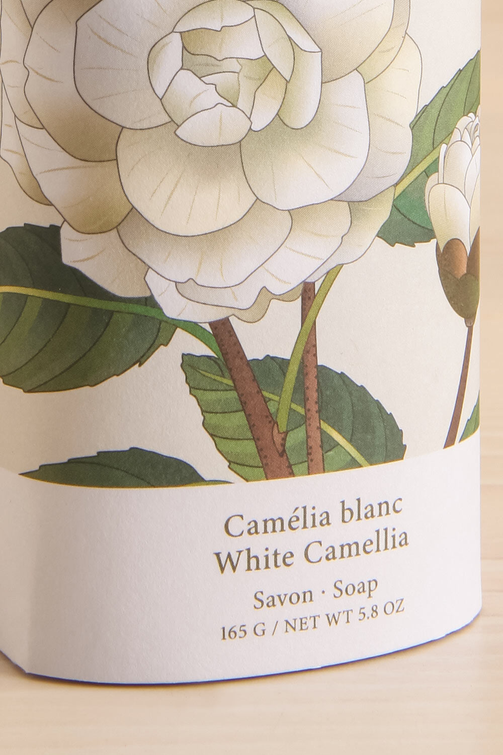 White Camellia Soap by Theorie Botanique | Maison garçonne close-up