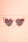 Cancun Pink Matte Heart-Shaped Sunglasses | Boutique 1861