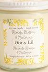 Mimosa Blossom & Nectarine Candle | La petite garçonne close-up