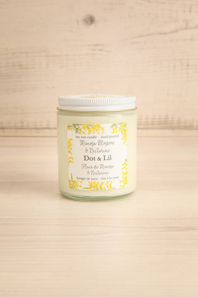 Mimosa Blossom & Nectarine Candle | La petite garçonne