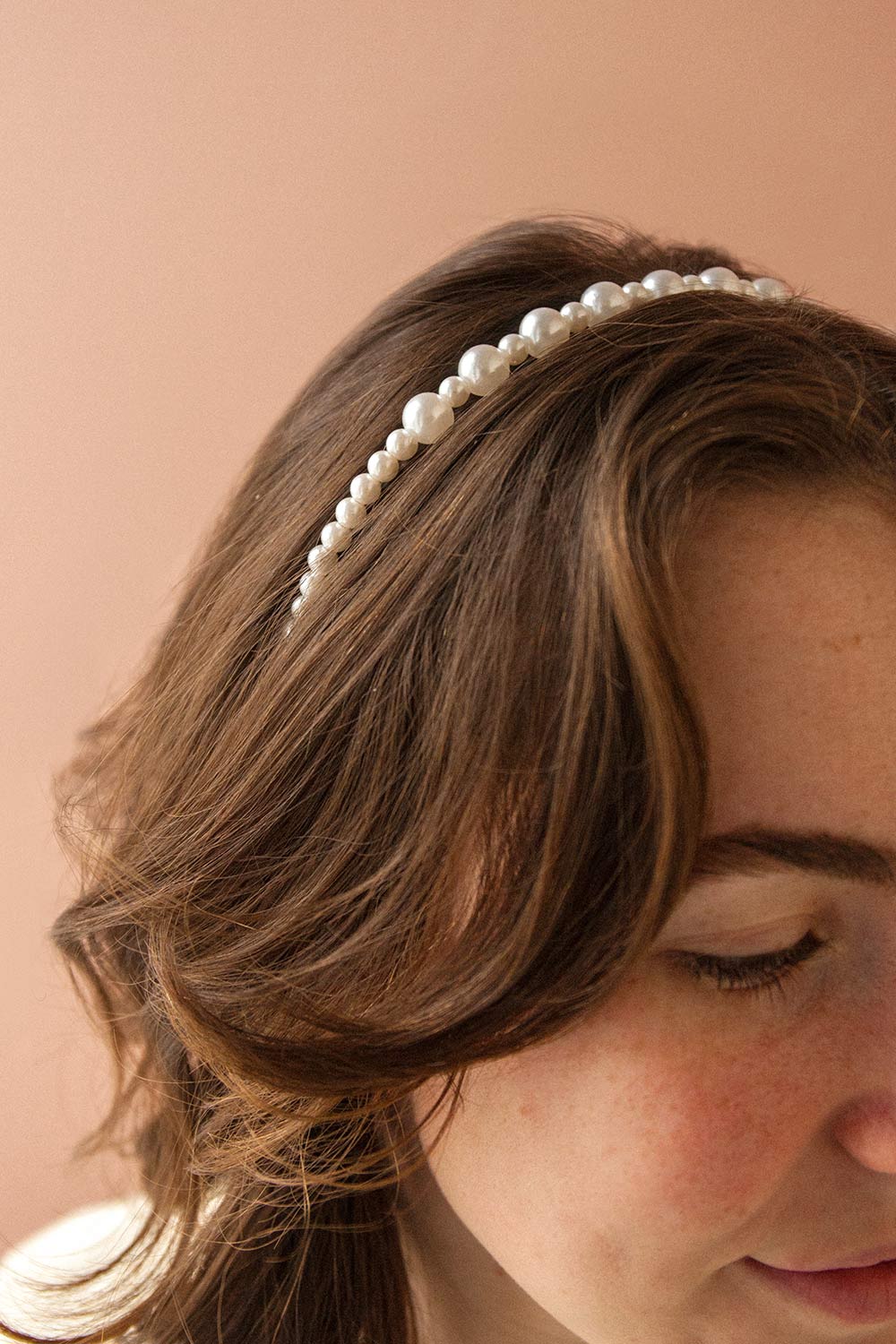 Carmisha Pearl Headband | Boutique 1861 model