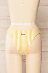 Carora Yellow Striped Bikini Bottom | La petite garçonne back view