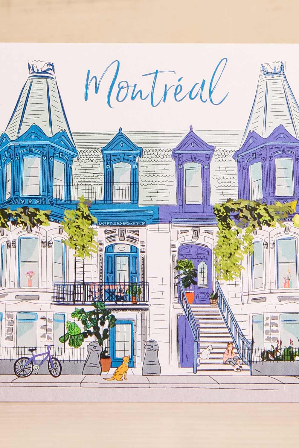 Carré Saint-Louis Card | Maison garçonne close-up