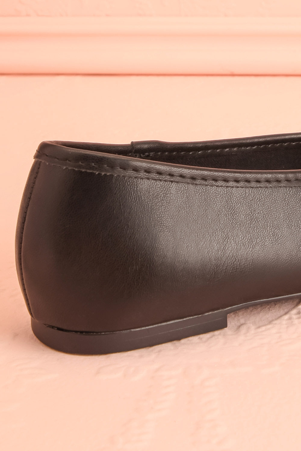 Carry Noir | Ballerines en Faux Cuir