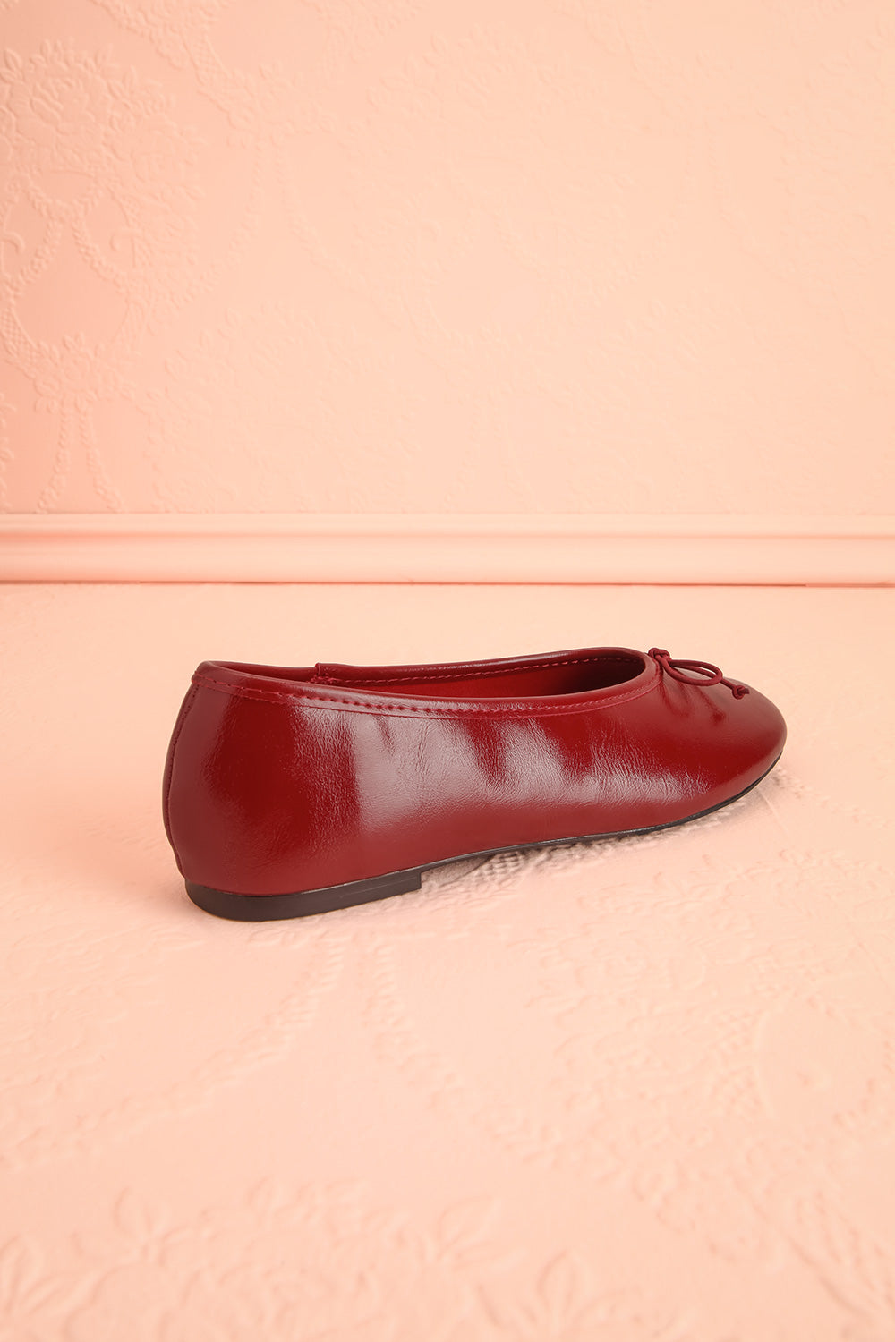 Carry Rouge | Ballerines en Faux Cuir
