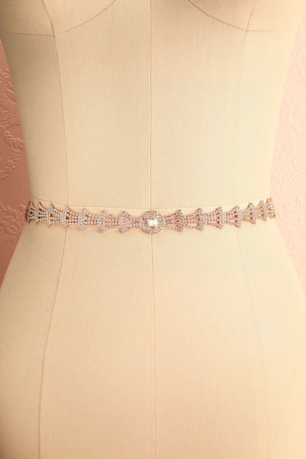  Charnel Rose Gold Crystal Belt | Boudoir 1861