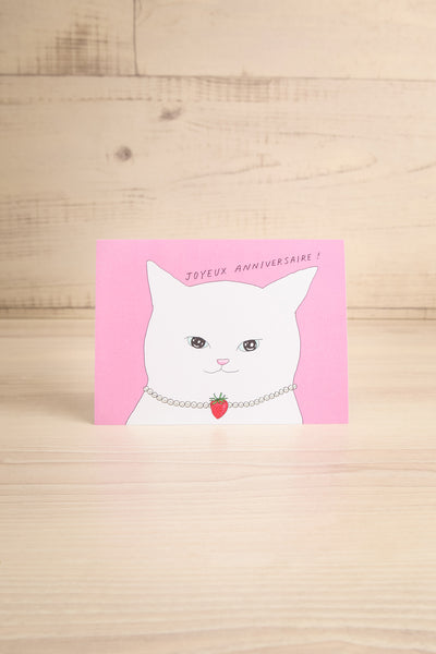 Fancy Cat Greeting Card | Maison garçonne