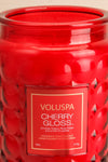 Cherry Gloss Large Jar Candle | Maison garçonne no lid