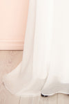 Chrissy White Maxi Dress w/ Empire Waist | Boudoir 1861 bottom