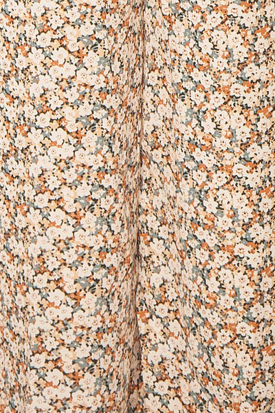 Chungha Mini Ditsy Floral Jumpsuit w/ Belt | Boutique 1861 fabric