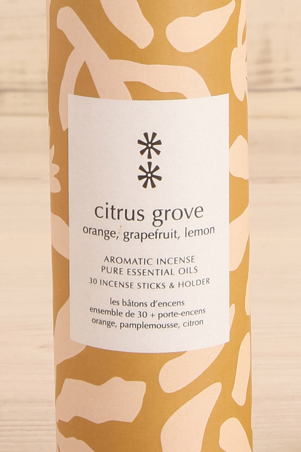 Citrus Grove Incense Sticks | Maison garçonne close-up