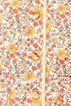 Claverton Quilted Floral Vest | La petite garçonne fabric