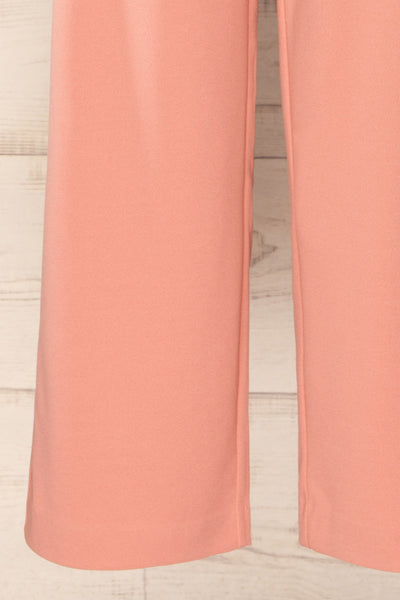 Clovelly Pink Straight-Leg Pants w/ Pockets | La petite garçonne bottom