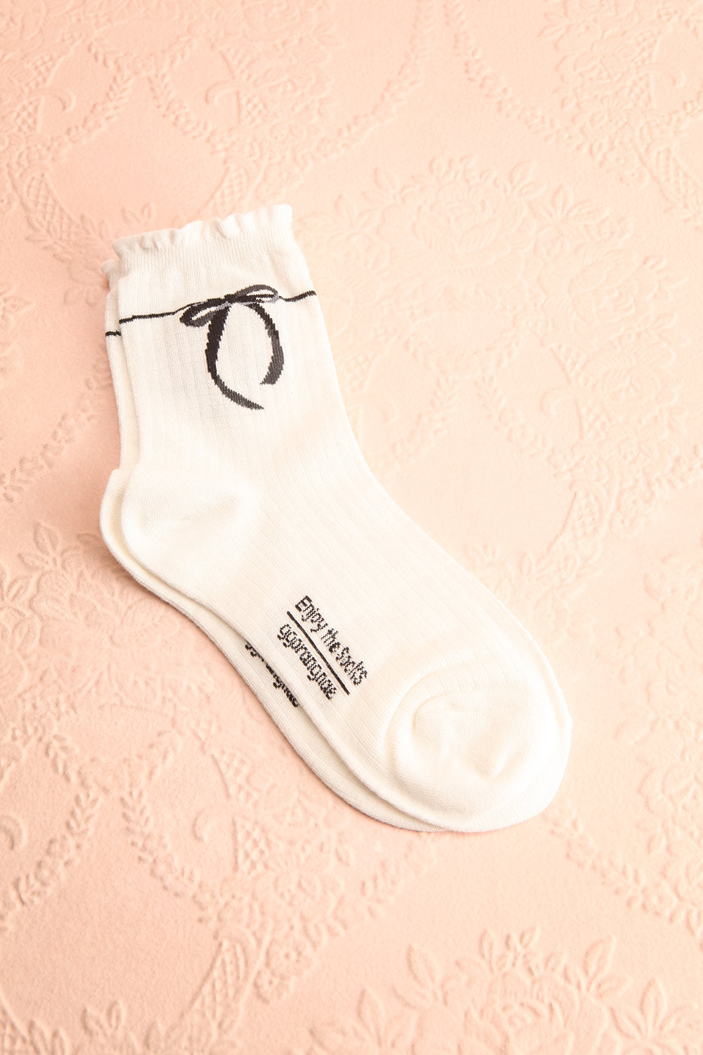 Cocotte White Socks w/ Bow Detail | Boutique 1861
