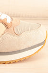 Cosmo Multi-coloured Lace-Up Sneakers | La petite garçonne side close-up