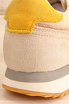 Cosmo Multi-coloured Lace-Up Sneakers | La petite garçonne back close-up