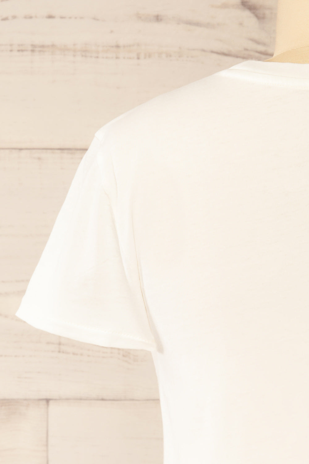 Cupids White T-Shirt with Red Heart Motif | La petite garçonne back