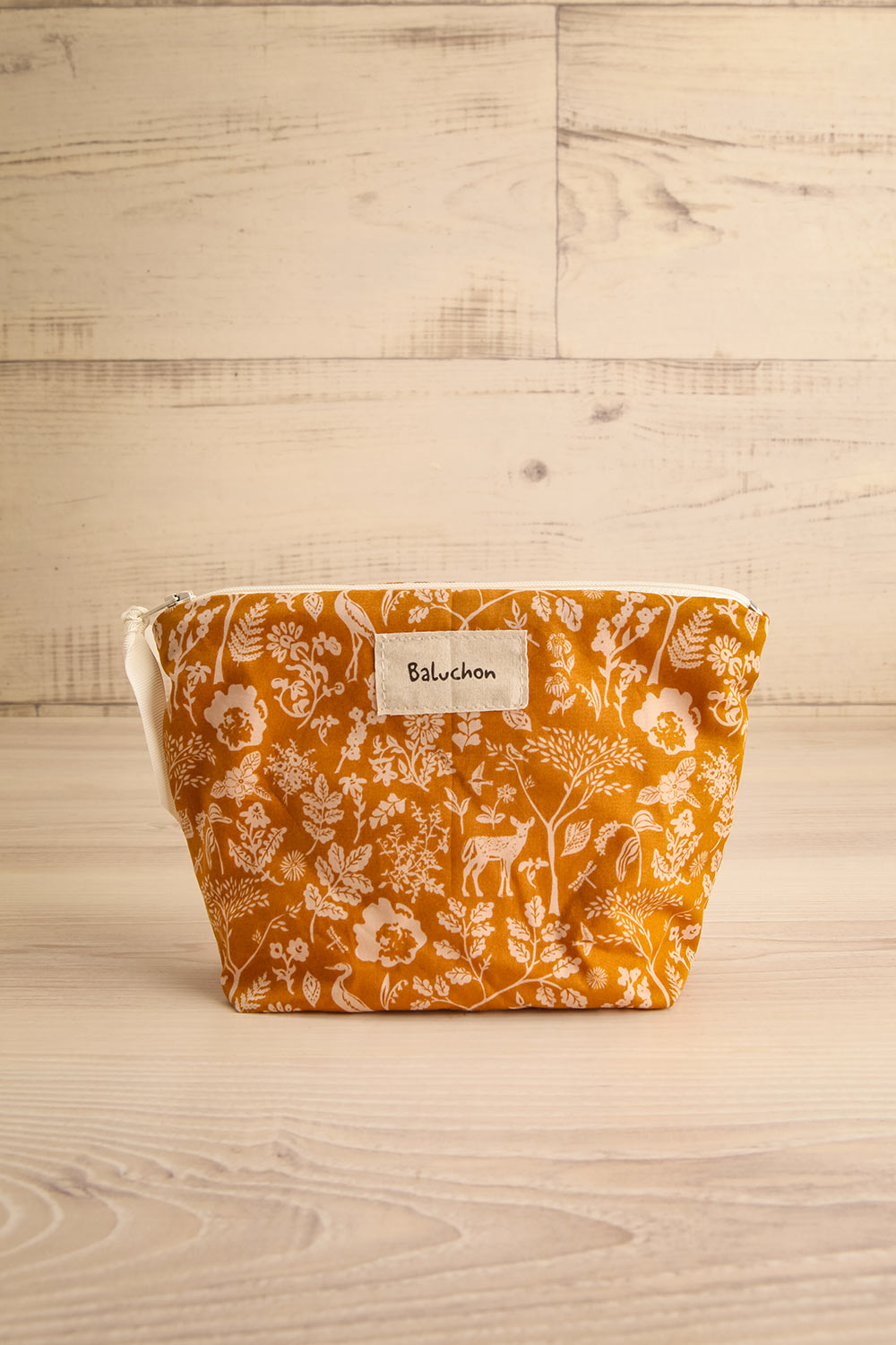 Curiosite Floral Cosmetic Bag | Maison garçonne view