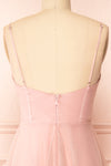 Cyrilla Midi Pink Tulle Dress | Boutique 1861 back close-up