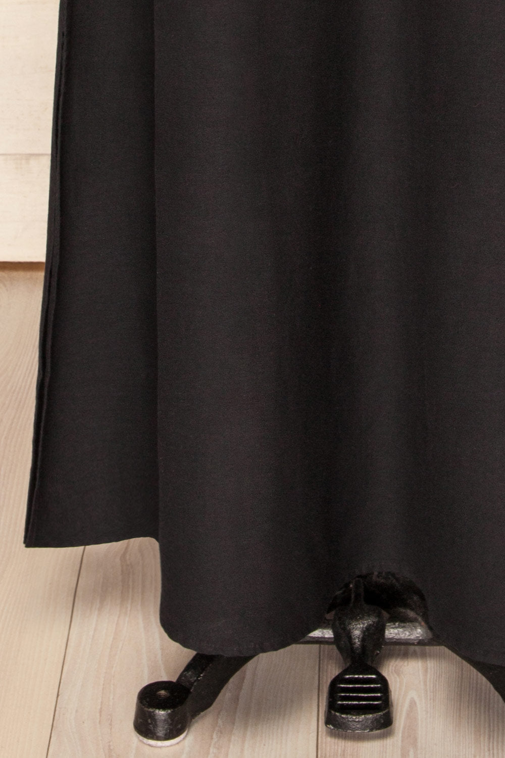 Delaware Black Maxi Skirt w/ Pockets | La Petite Garçonne bottom