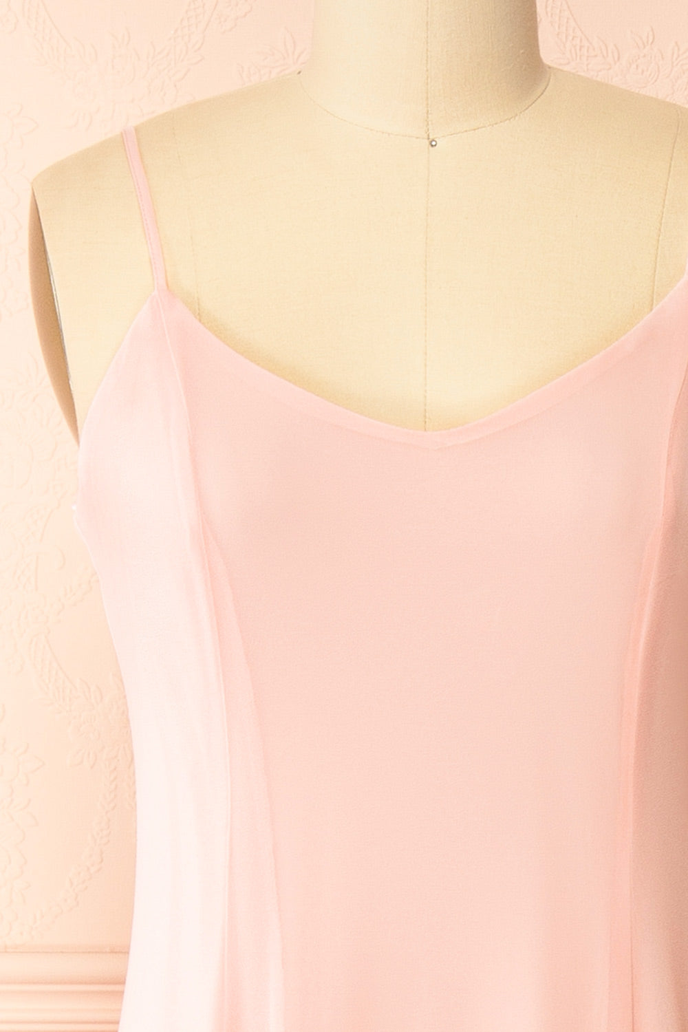 Dimitry Blush A-Line Maxi Dress | Boutique 1861 front 