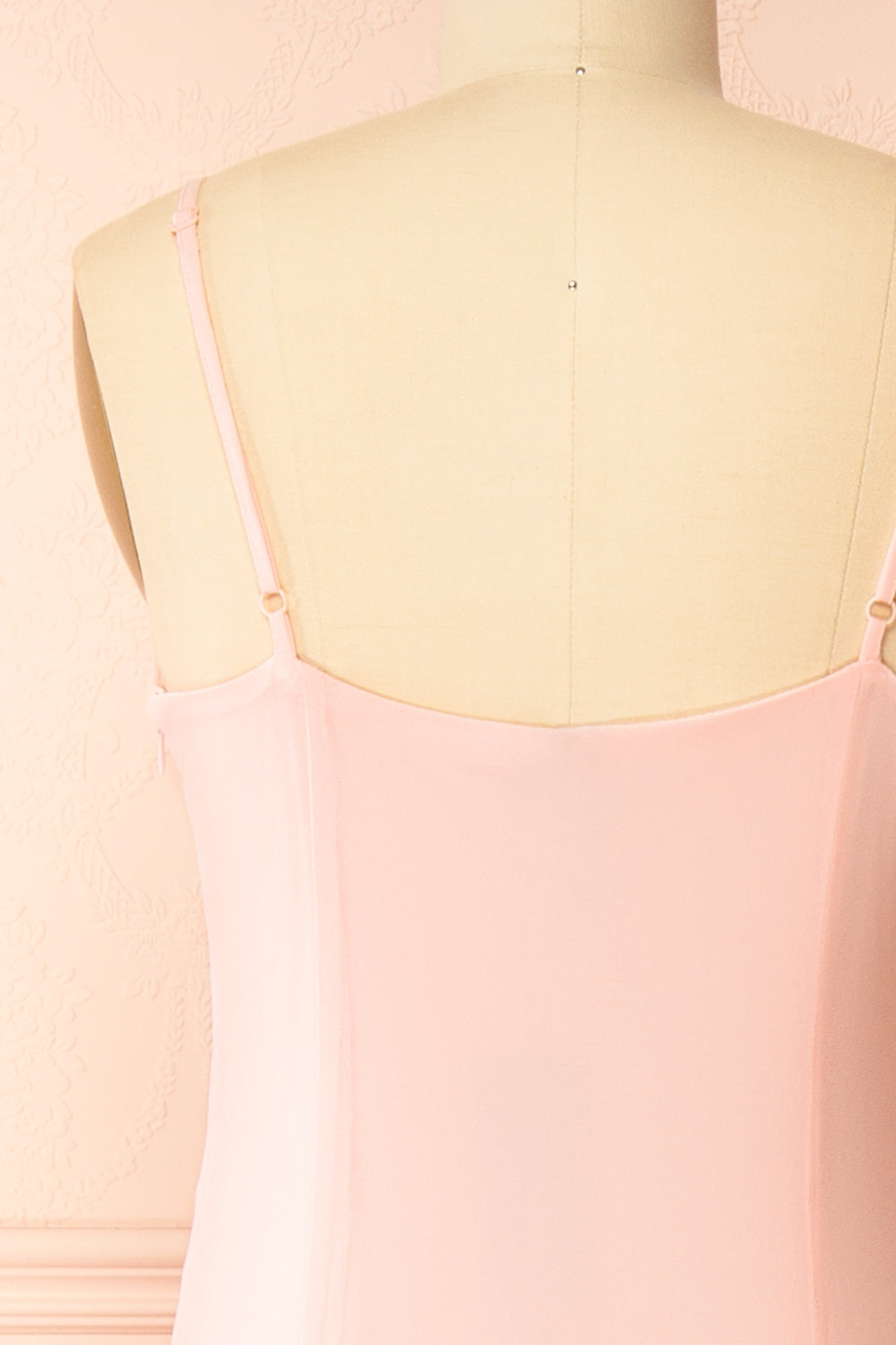 Dimitry Blush A-Line Maxi Dress | Boutique 1861 back