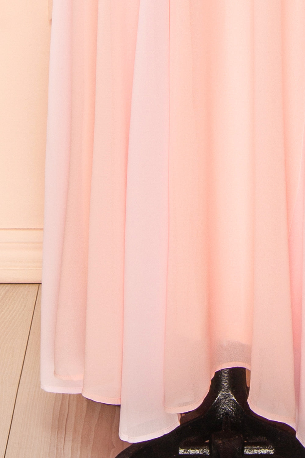 Dimitry Blush A-Line Maxi Dress | Boutique 1861 bottom