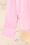 Dodoma Pink Oversized Button-Up Shirt | La petite garçonne  bottom