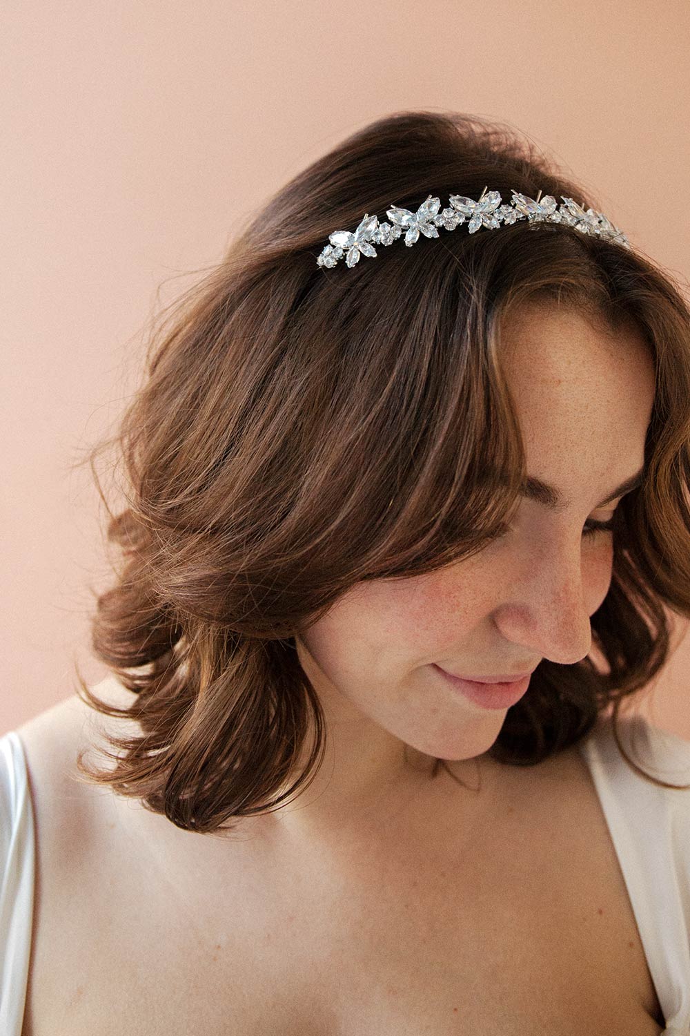 Drogo Crystal Headband w/ Butterflies | Boudoir 1861 model