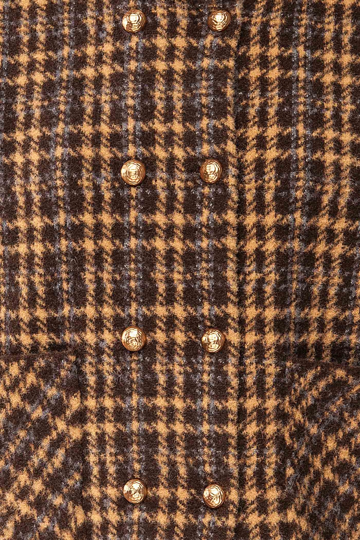 Edelmond | Double-Breasted Plaid Jacket