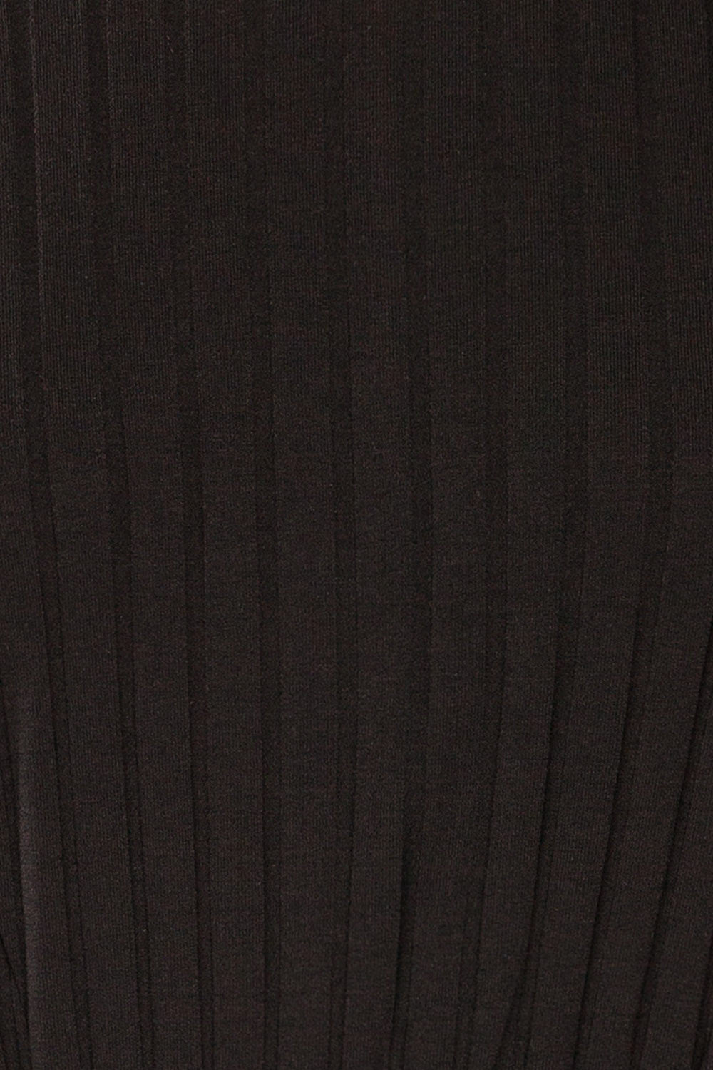Eilat Black Monochrome Striped Peplum Top | La petite garçonne fabric