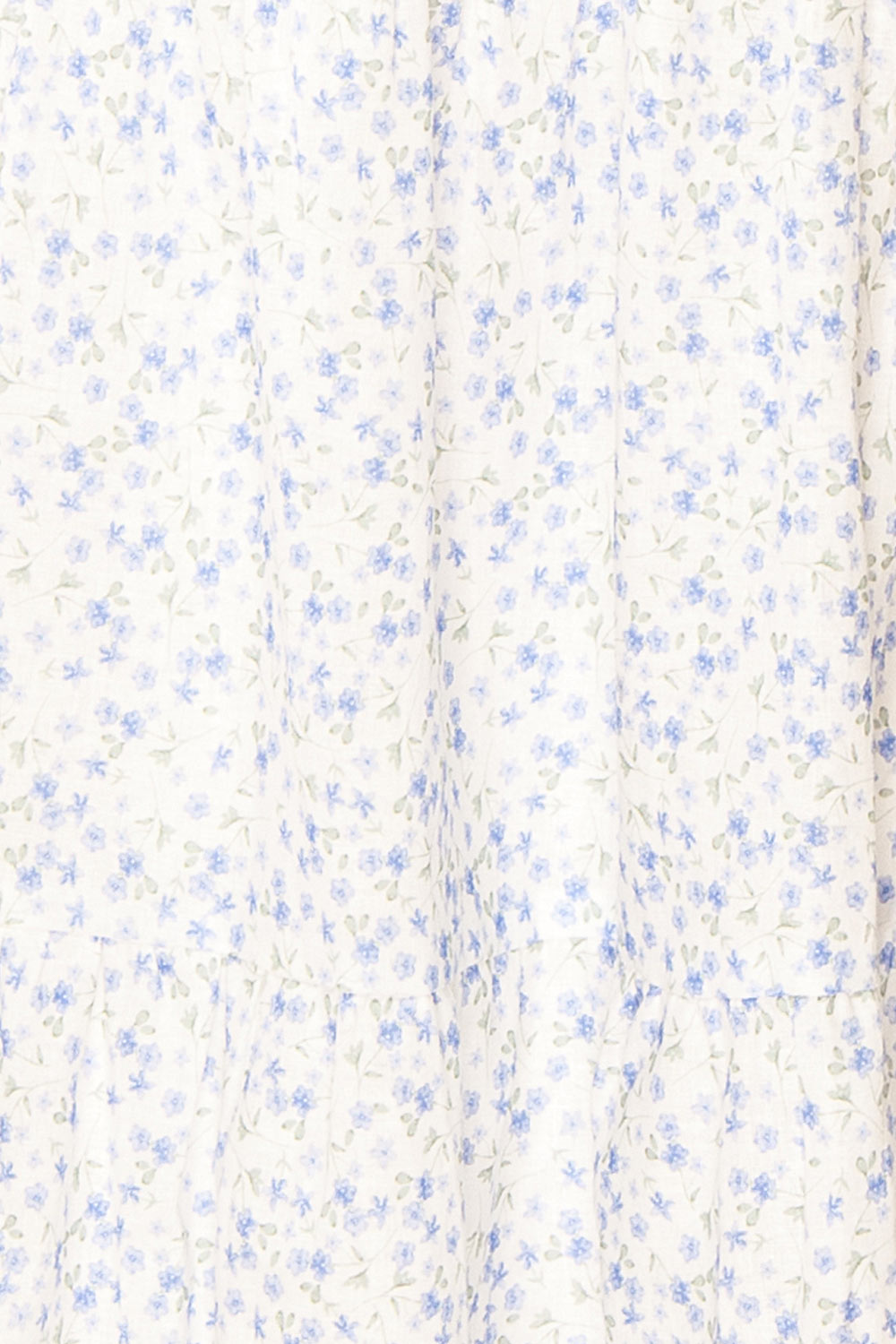 Eldia Floral A-Line Skirt w/ Drawstrings | Boutique 1861 texture