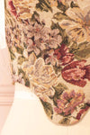 Elysane Jacquard Cropped Corset Top | Boutique 1861 bottom