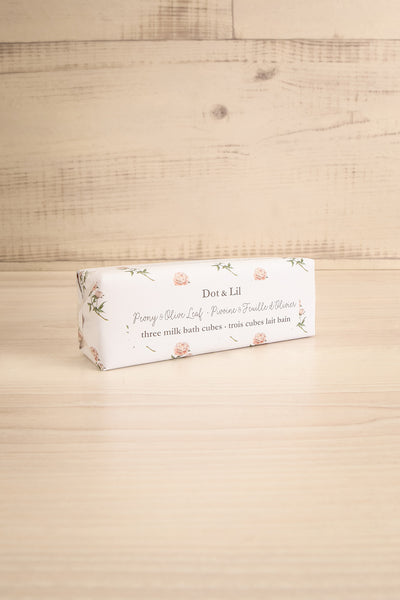 Bath Milk Cubes Gift Set Peony and Olive Leaf | Maison garçonne