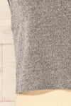 Epernay Grey Sleeveless Turtleneck Top | La petite garçonne bottom