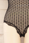 Espagna Black Lace Lingerie Bodysuit | Boutique 1861  bottom