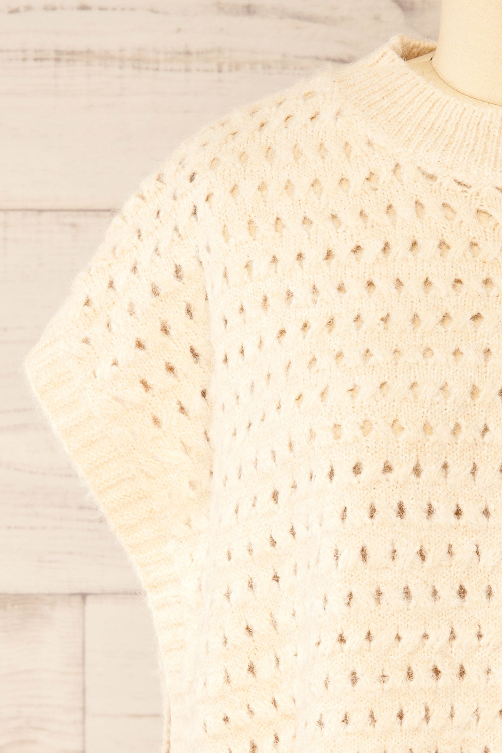 Etawah Sleeveless Knit Vest | La petite garçonne front