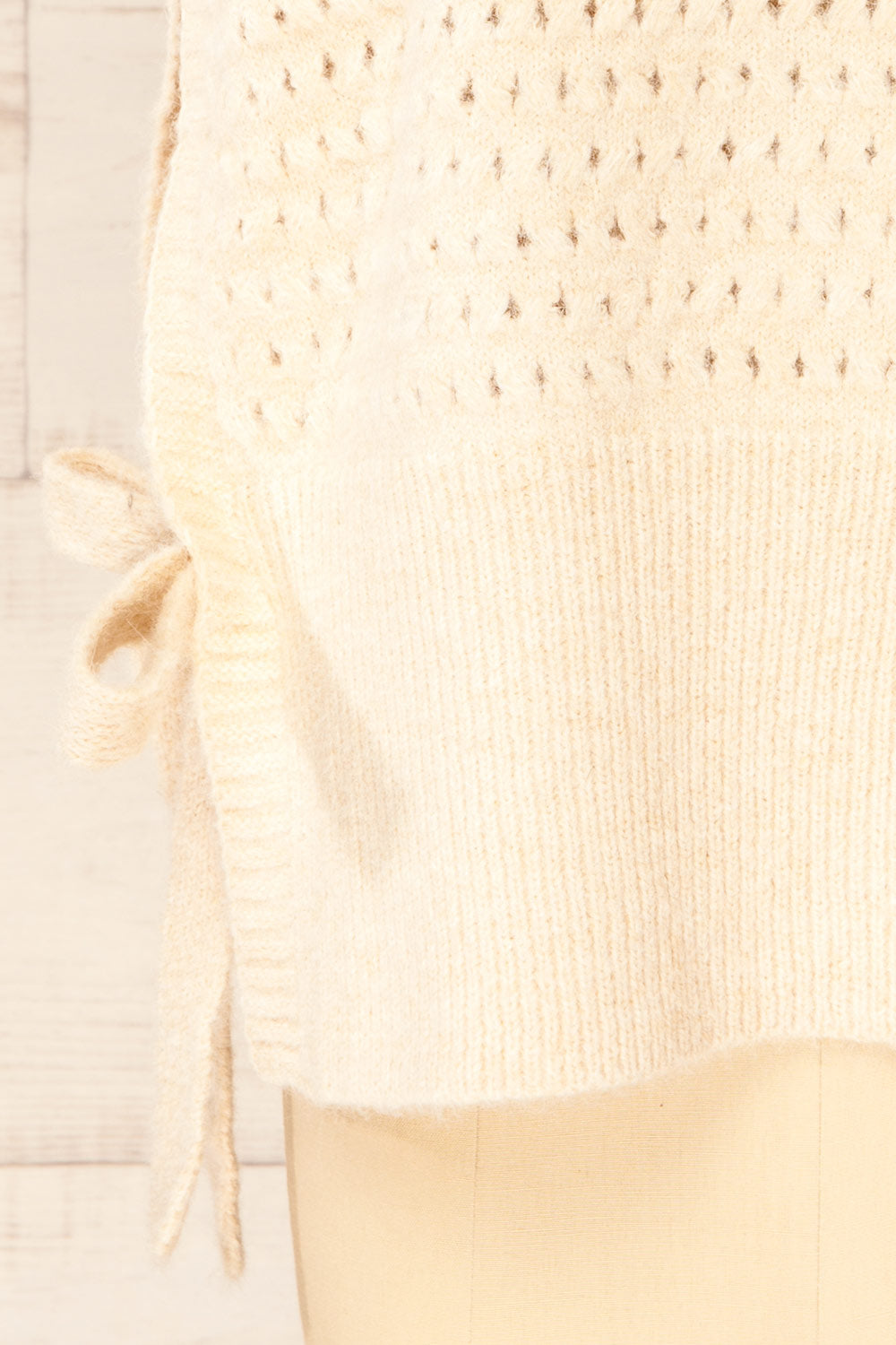 Etawah Sleeveless Knit Vest | La petite garçonne bottom