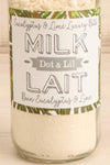 Eucalyptus & Lime Milk Bath Bottle | Maison garçonne close-up