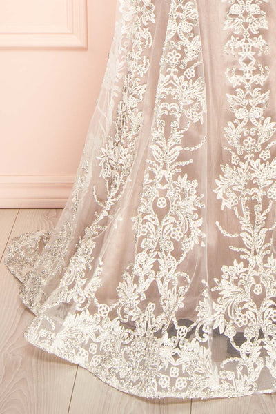 Evanthe Crystals Mermaid Wedding Dress | Boudoir 1861 bottom