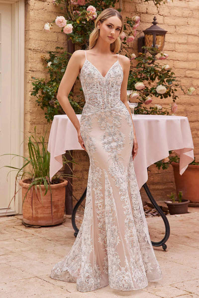 Evanthe Crystals Mermaid Wedding Dress | Boudoir 1861 model front